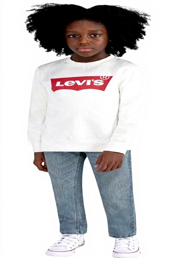 Levi's Sweatshirt Garçon Batwing Crewneck Coton Polyester