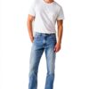 Jeans slim stretch Levi's homme fermeture zippée modèle-0