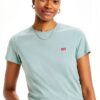T-shirt Levi's Femme Ananda Floral Bw Fil Manches Courtes-2