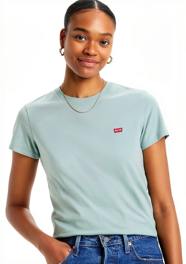 T-shirt Levi's Femme Ananda Floral Bw Fil Manches Courtes-2