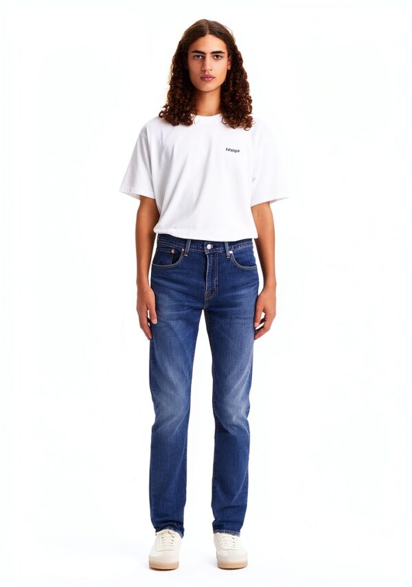 Levis Jeans Homme Coupe Large Denim Confortable Coton-1
