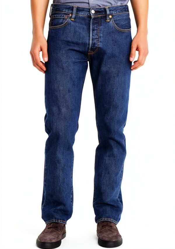 Levi's Jean Homme Stonewash 32W 34L Denim Classique-0