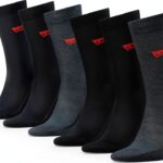 Chaussettes Levi's homme coton recyclé mi-montantes-0