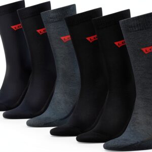 Chaussettes Levi's homme coton recyclé mi-montantes-0