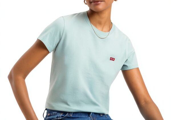 T-shirt Levi's Femme Ananda Floral Bw Fil Manches Courtes-10