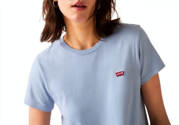 T-shirt Levi's Femme Léger Doux Style Décontracté Marque-3