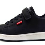 Levi's Baskets Enfant Velcro Élastique Tissu Polyester-0