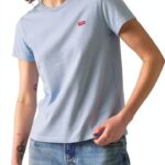T-shirt Levi's Femme Léger Doux Style Décontracté Marque-0