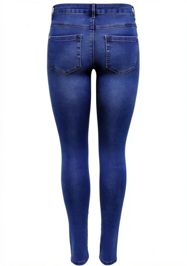 Jean skinny ONLY femme stretch coupe étroite taille haute-2