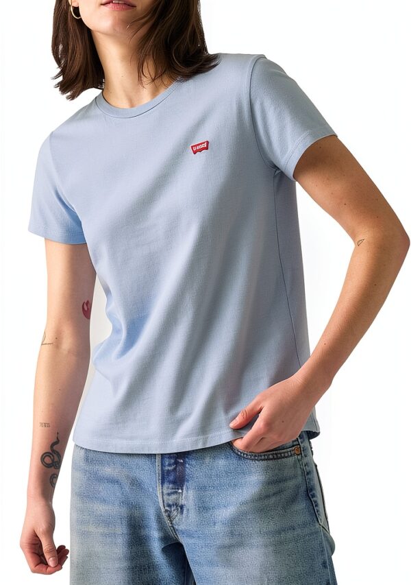 T-shirt Levi's Femme Léger Doux Style Décontracté Marque-7