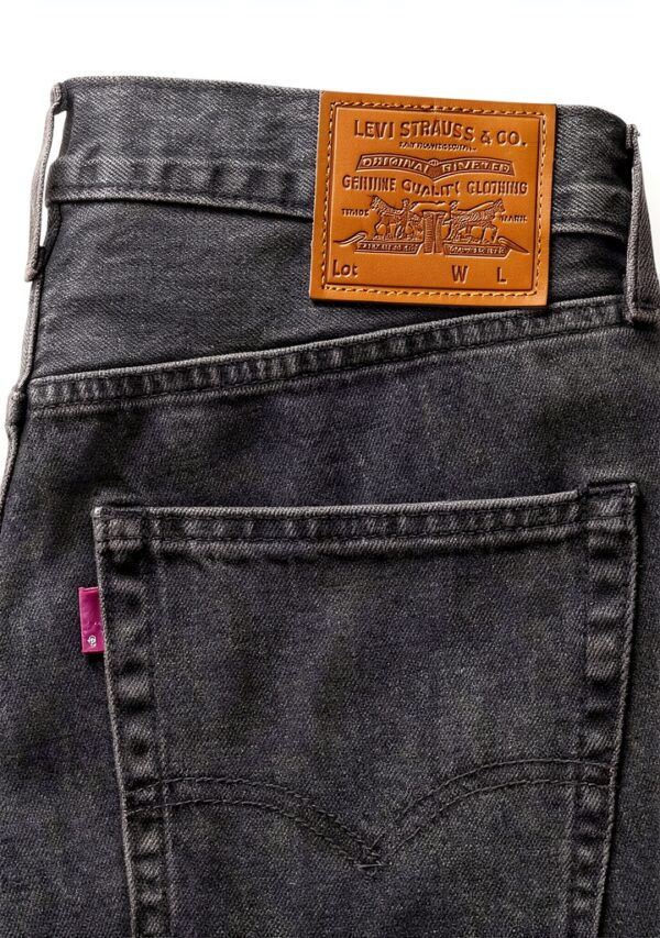 Levi's Jean 578 Baggy Homme Denim Sans Stretch Couleur Noir-6