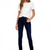 Only Jeans Slim Femme Denim Bleu Foncé Gris Taille M-5