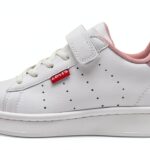 Levis Baskets Enfant Velcro Tissu Polyester Chaussures Sport-0