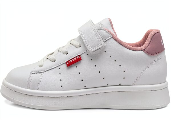 Levis Baskets Enfant Velcro Tissu Polyester Chaussures Sport-0