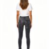 Only Jeans Femme Taille Mi Haute Coupe Décontractée Gris-5