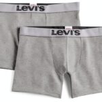 Boxer Homme LEVIS Coton Bio Poche Double Couche Soutien-0