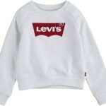 Sweatshirt Levi's Kids fille French terry manches longues-0