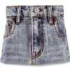 Levis Shorts Denim Fille Blanc Flower Child Taille Enfant-2