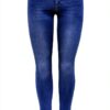 Jean skinny ONLY femme stretch coupe étroite taille haute-1