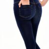 Only Jeans Slim Femme Denim Bleu Foncé Gris Taille M-6