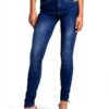 Jean skinny ONLY femme stretch coupe étroite taille haute-3