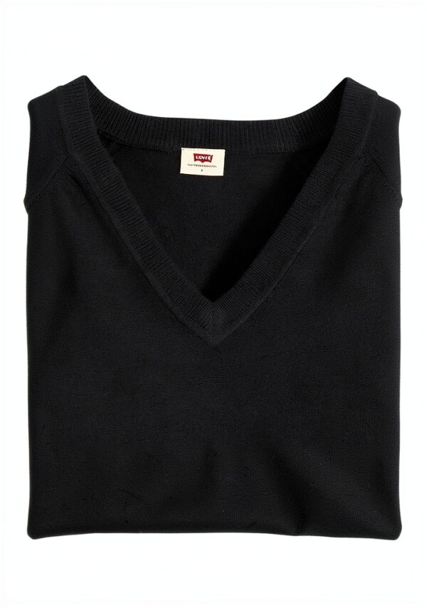 Levis Pull Femme Gris Anthracite Lavable Machine Confort-4