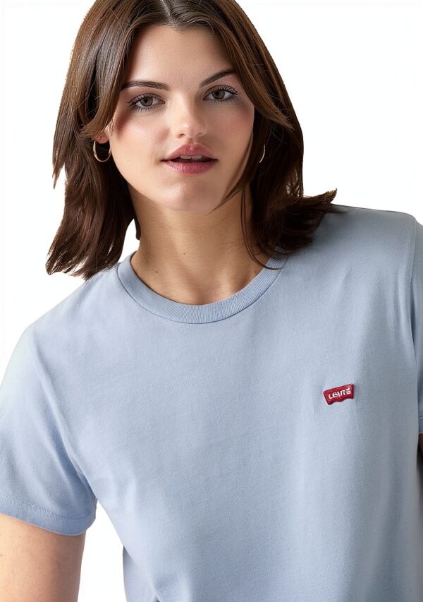 T-shirt Levi's Femme Léger Doux Style Décontracté Marque-6