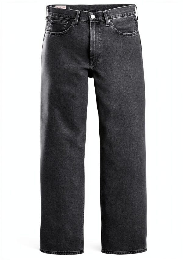 Levi's Jean 578 Baggy Homme Denim Sans Stretch Couleur Noir-5