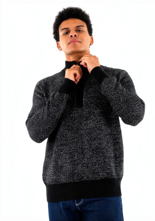 Kaporal Pull Homme Hiver 2024 Taille S Noir-1