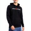 Sweat à capuche homme JACK JONES coton logo poche kangourou-3