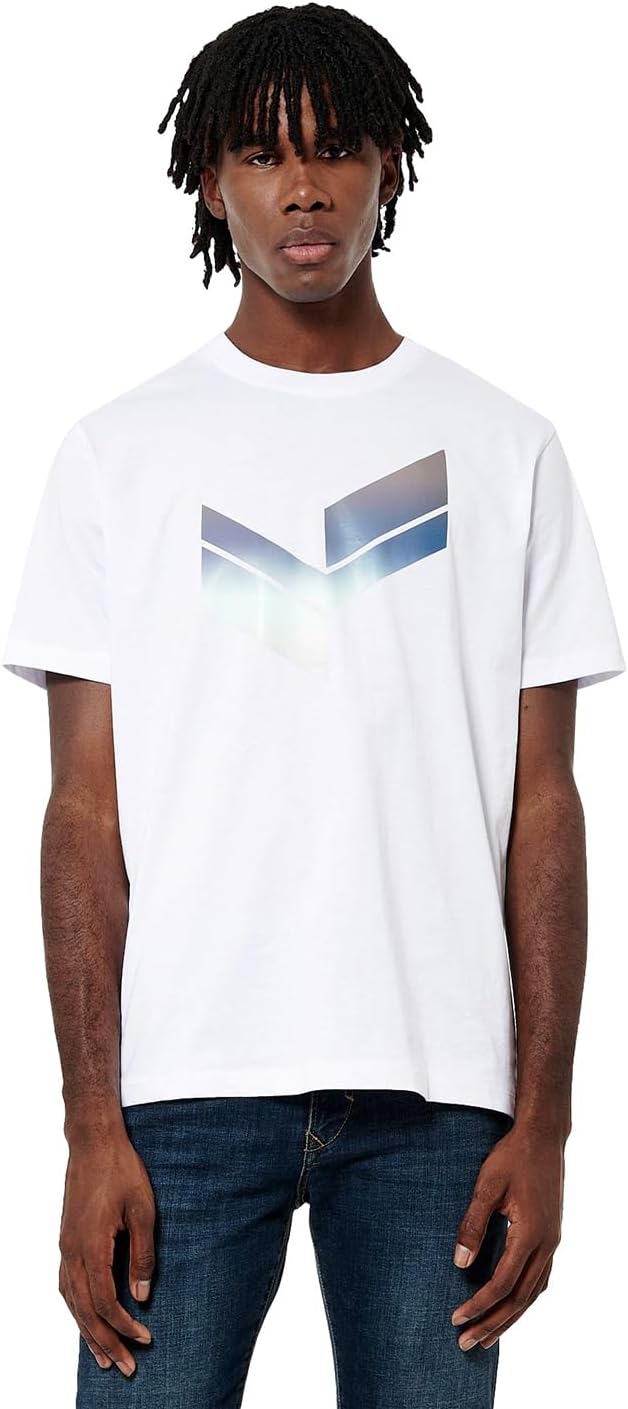 Pavo Monitor Arm installed on a wooden desk with monitor adjusted to eye level