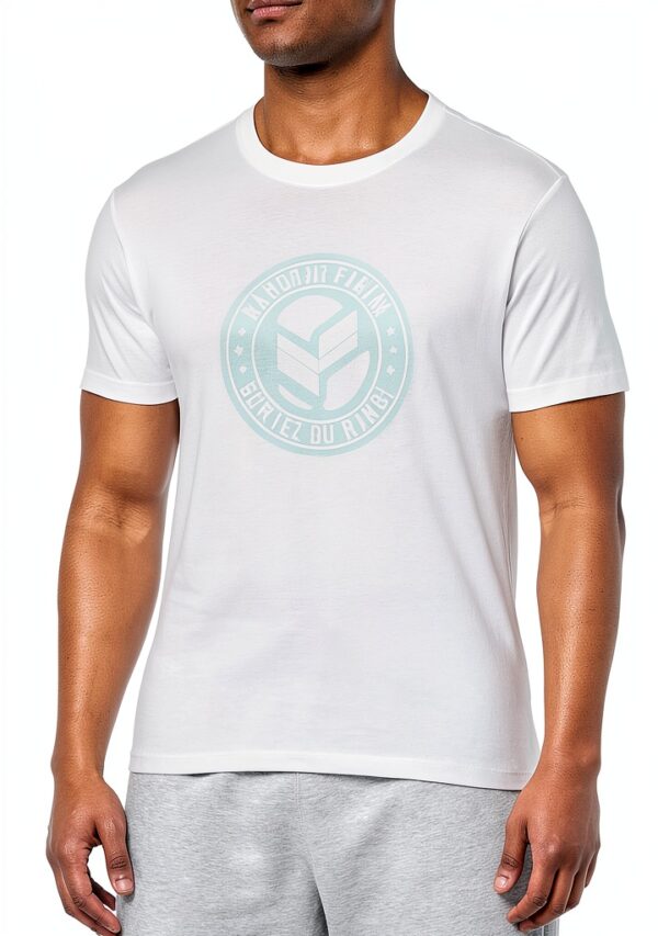 T-shirt homme Kaporal Cyrus blanc manches courtes coton