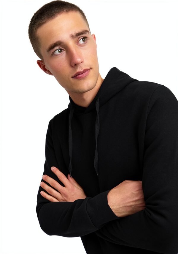Sweat à capuche homme JACK JONES coton logo poche kangourou-8