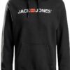 Sweat à capuche homme JACK JONES coton logo poche kangourou-1