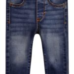 Leggings bébé fille Levi's Kids coton élasthanne skinny-0