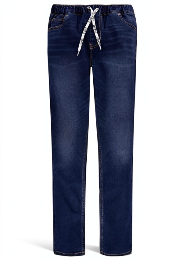 Jean bébé garçon Levi's Kids skinny en denim tricot-0