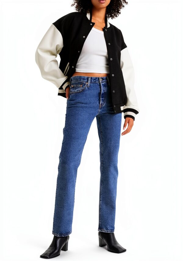 Jeans Levi's femme droite iconique-5