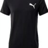 PUMA T-Shirt garçon noir séchage rapide 176-0