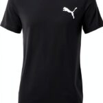 PUMA T-Shirt garçon noir séchage rapide 176-0