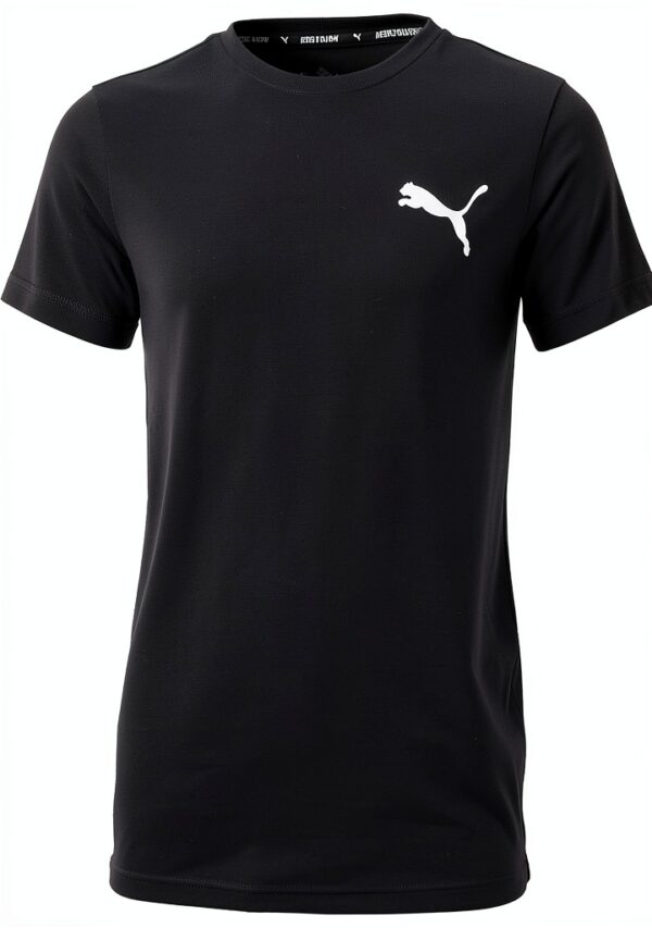 PUMA T-Shirt garçon noir séchage rapide 176-0