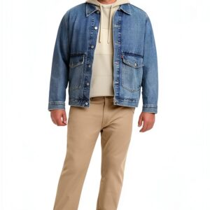 Pantalon Levi's Homme Denim Stretch Tab Noir-0