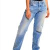 Jeans Levi's femme droite iconique-6