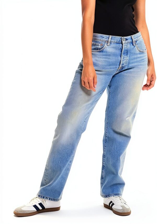 Jeans Levi's femme droite iconique-6