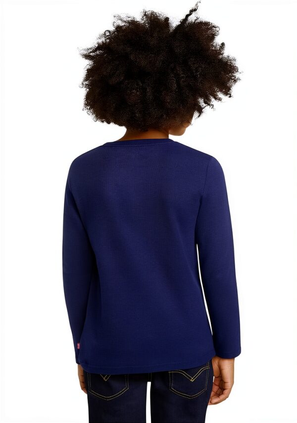 T-shirt Levi's Kids garçon manches longues Piment-1