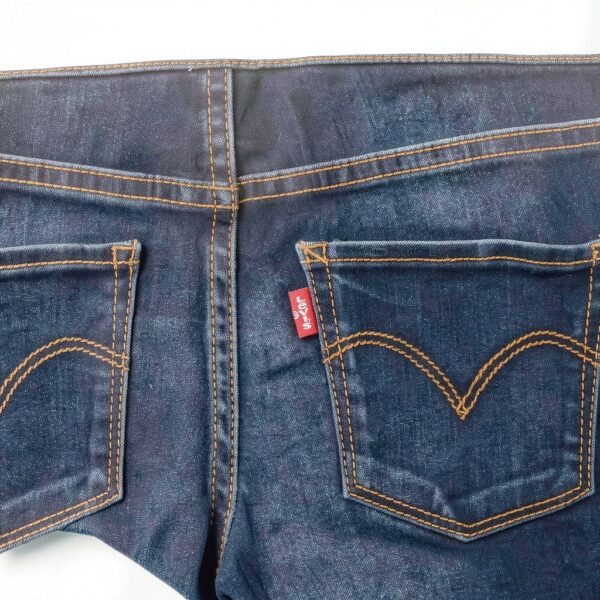 Levis Skinny Jeans Fille Mandolin Noir-3