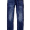 Jean Levi's Kids bleu 12 ans ceinture ajustable-0