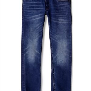 Jean Levi's Kids bleu 12 ans ceinture ajustable-0