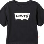 Levi's t-shirt court fille coton col rond 5 ans-0