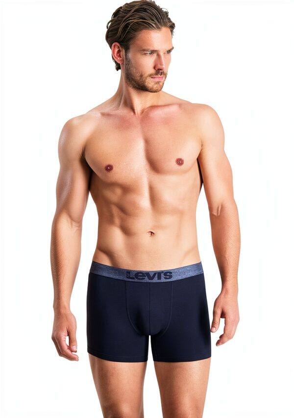 Boxer homme Stichd Coton bio poche à couche taille élastique recyclée-2