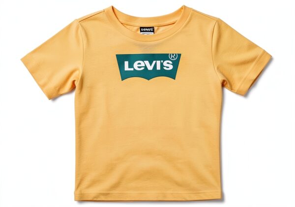 Levi's T-shirt garçon 3-3 ans Golden Haze modèle 6E8157 coton-0